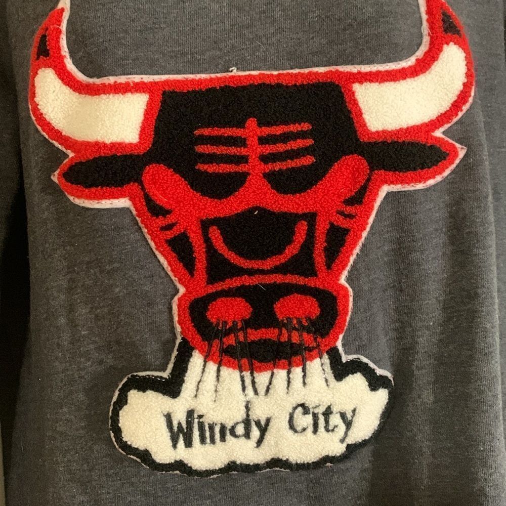 Vintage Chicago bulls sweater shirt, small, “Windy City”, great condition - Picture 2 of 11